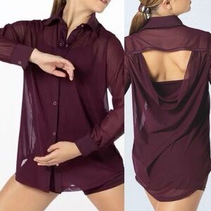 NWOT Weissman oversized Dance Shirt Costume youth Sz LC 14